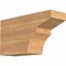 Ekena Millwork Monterey Smooth Rafter Tail, Western Red Cedar, 5 1/2"W x 10"H x 18"L RFT06X10X18MON00SWR - alternate 1
